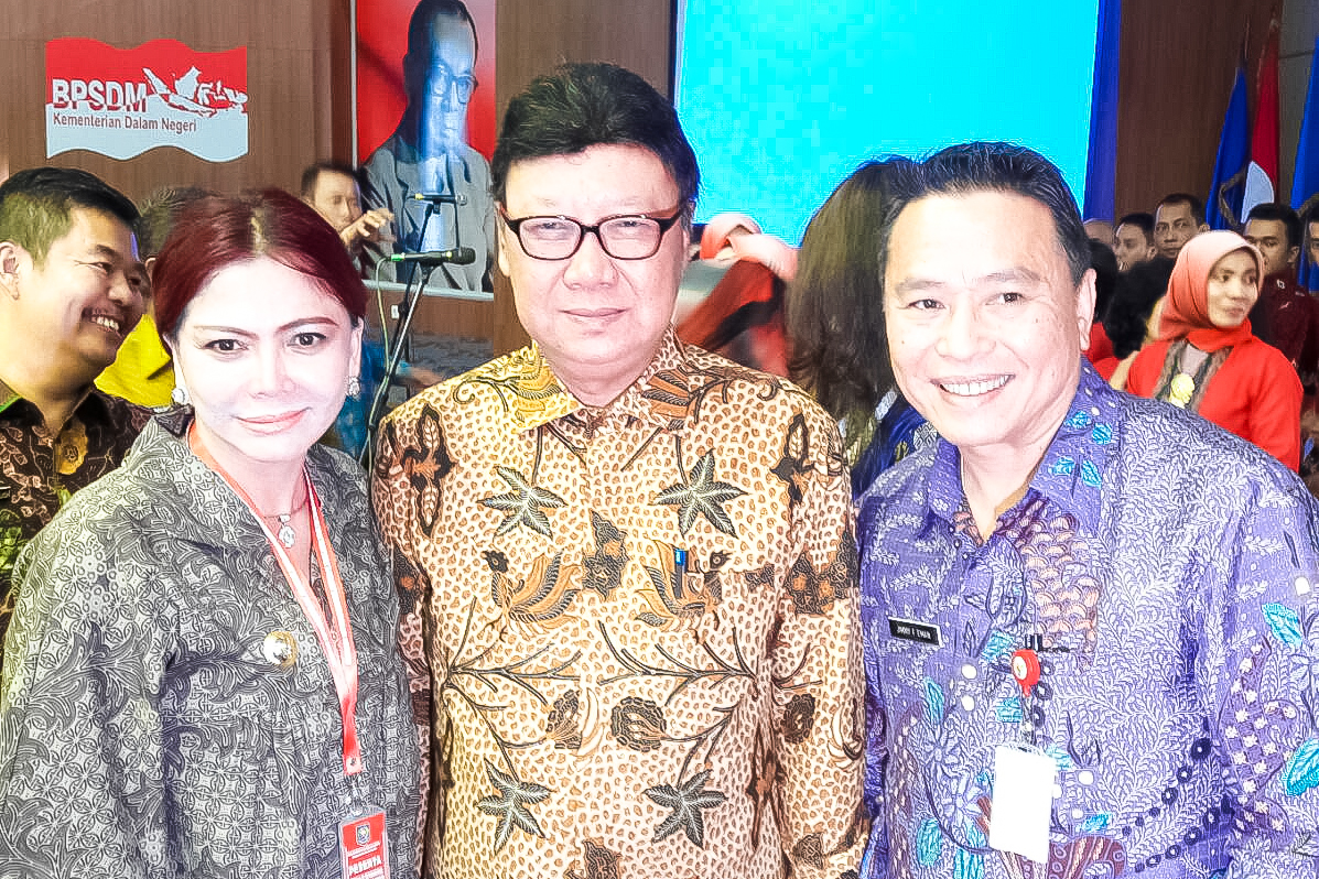 Walikota Tomohon Dibekali Ilmu Kepemimpinan Oleh Kemendagri